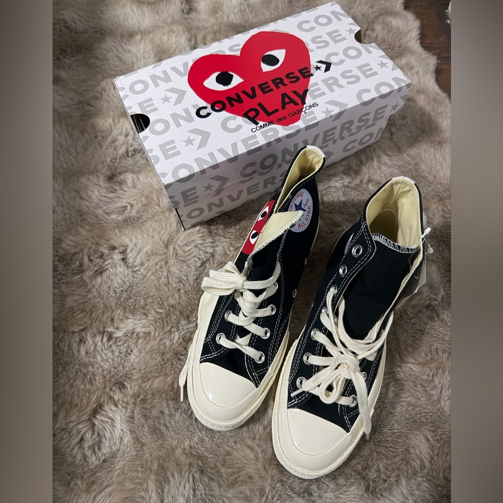 Converse Comme de Garçons Play, size 8w
